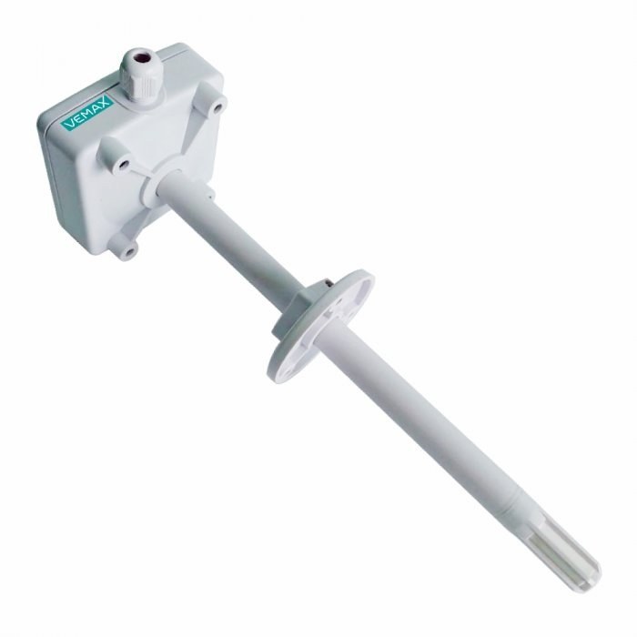 Канальный датчик температуры и относительной влажности BVM ДТВК-АМ