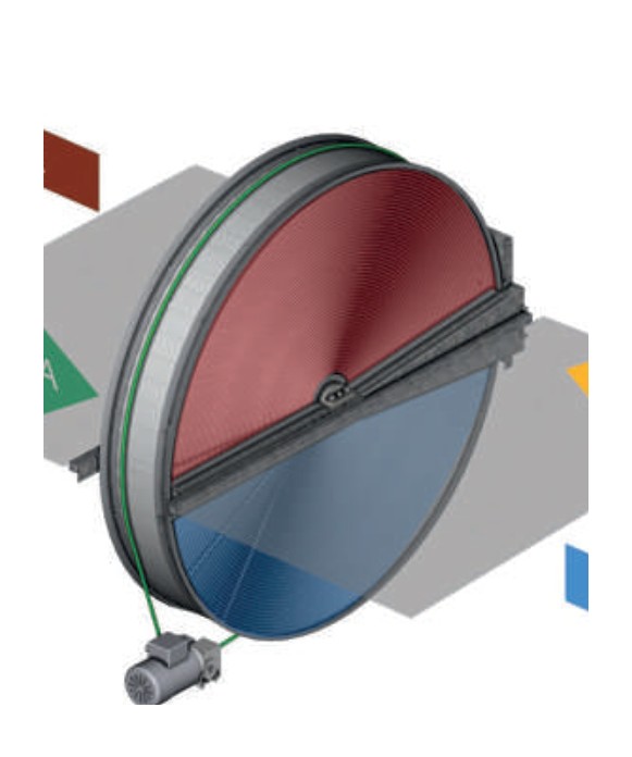 Роторный рекуператор Komfovent RR-AL-1700-L-O-SN(1806x1830x310)-PN-A1 Роторный рекуператор Komfovent RR-AL-1700-L-O-SN(1806x1830x310)-PN-A1