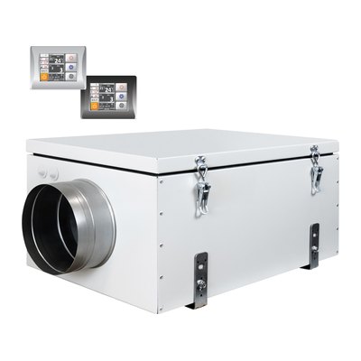 Приточная установка ФЬОРДИ ВПУ-500/3 кВт/1-GTC (220В)