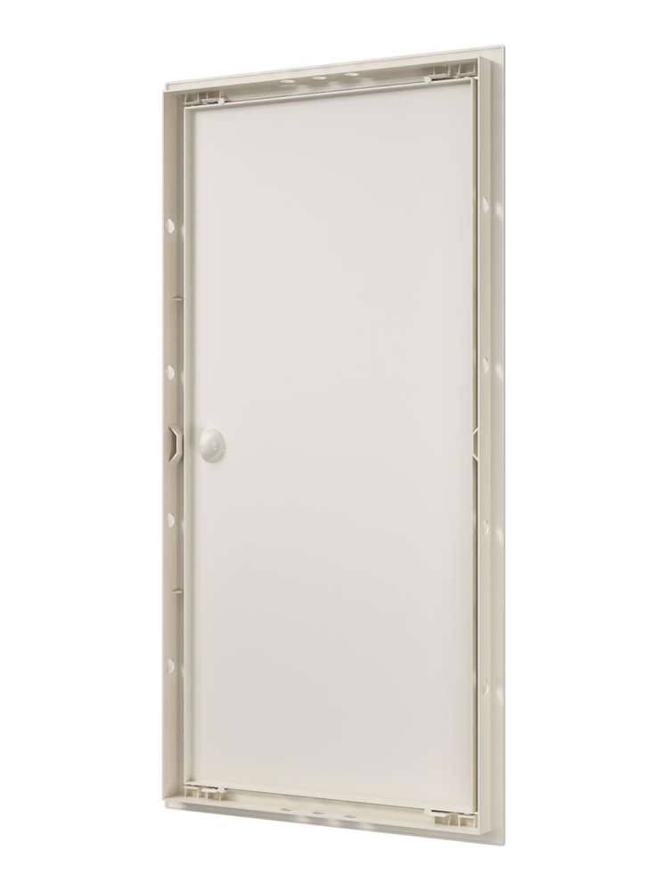 Люк ревизионный ЛР фланец 296х596 ручка 318х618 пластик Ivory EVECS