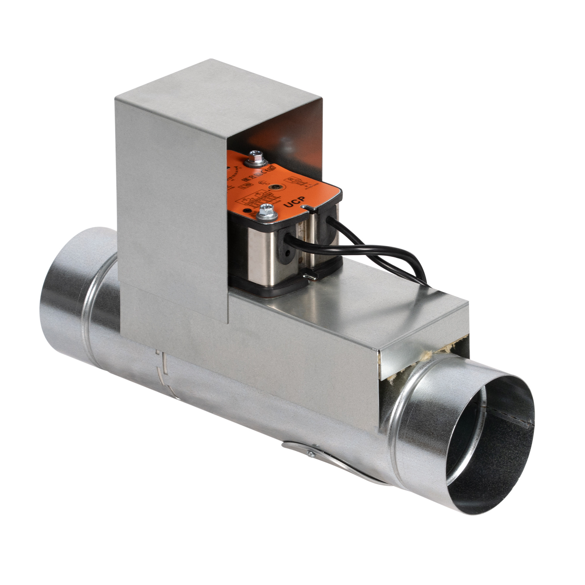 Клапан противопожарный SHUFT SHFDO-60-O-d100-MB230-0-0-0-MC