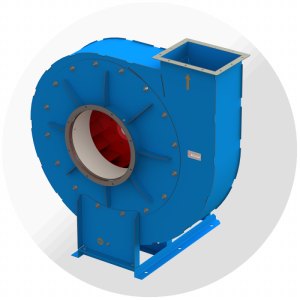 Вентилятор высокого давления ВР-132-30 №3,55, Ø355 мм