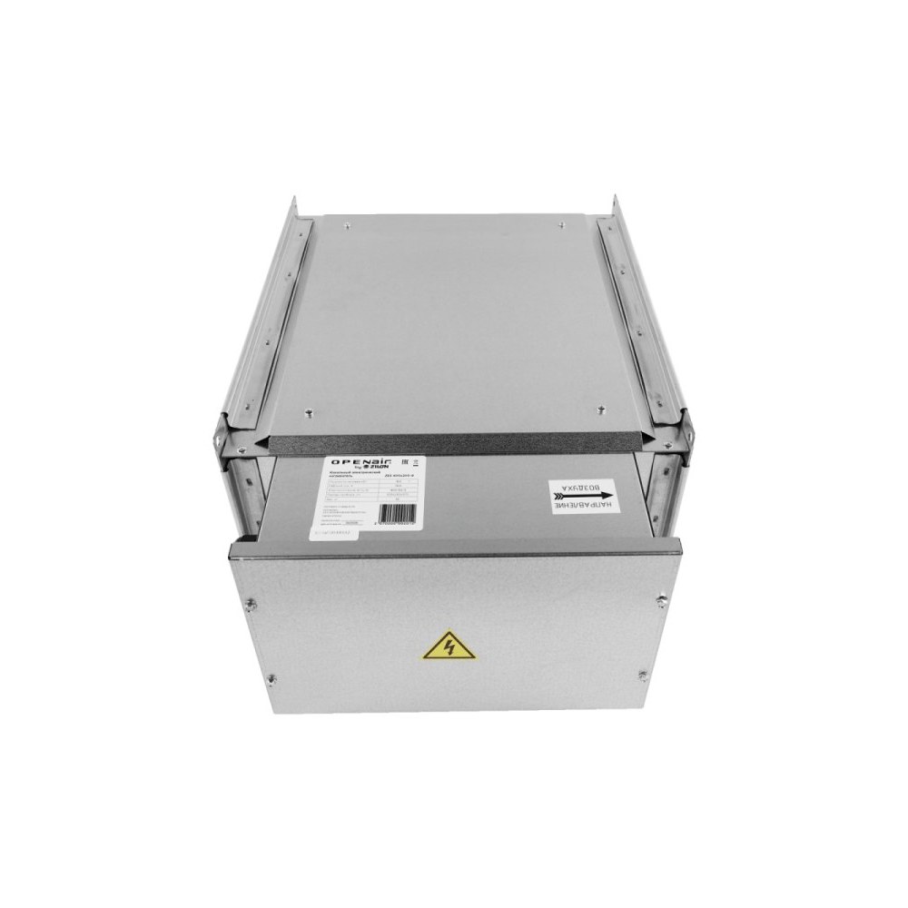 Электрический нагреватель для прямоугольных каналов ZILON ZES 700x400-45