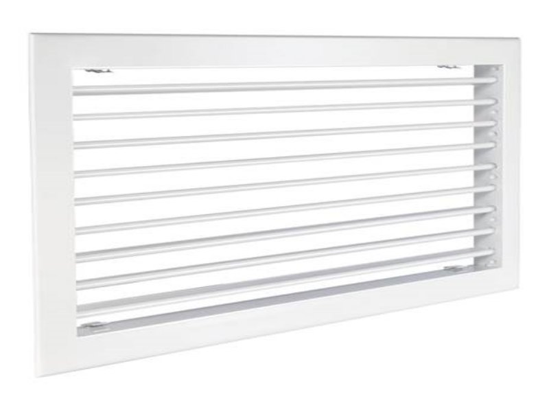 Настенная однорядная решётка ZILON 1 WA 200*200
