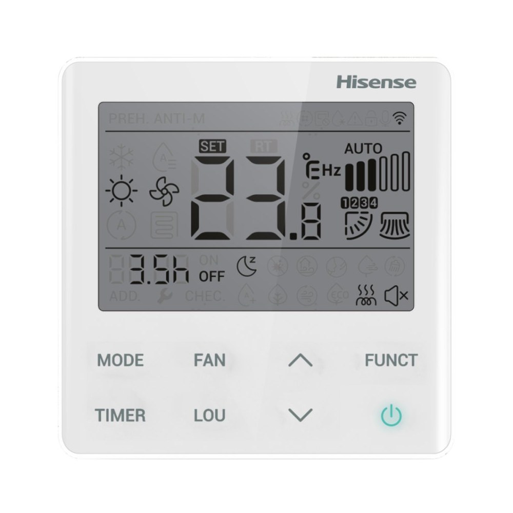 Инверторная сплит-система канального типа Hisense HEAVY EU DC Inverter R32 AUD-36UX4REH8/AUW-36U4RK7