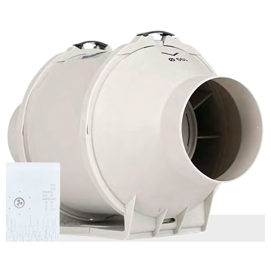 Канальный вентилятор Dastech HF-200PEZE, Ø200 мм, 1250 м³/ч