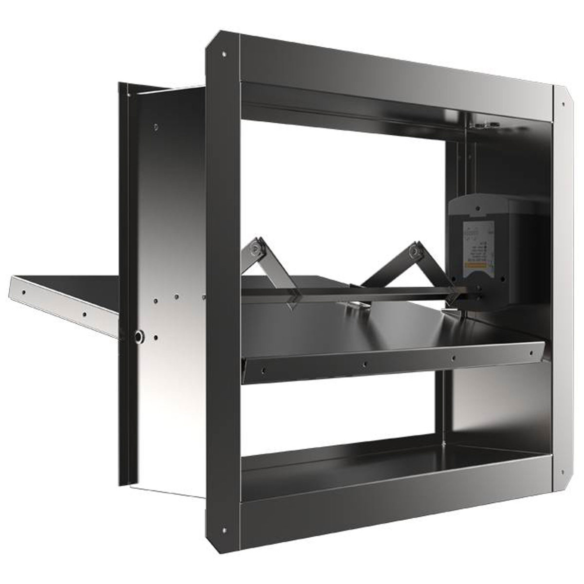 Клапан противопожарный SHUFT SHSD-120-O-1600_300-MB230-F1-IN-0-0, 1600×300 мм, EI 120