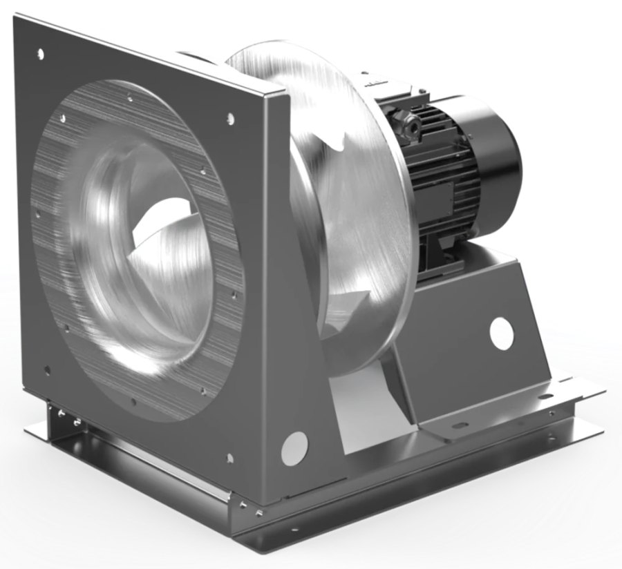 Промышленный вентилятор plug-fan с назад загнутыми лопатками RADPF AC 315