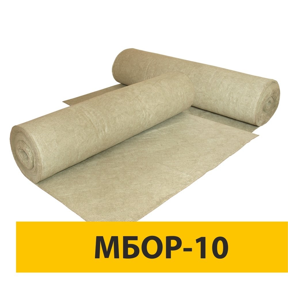 Материал базальтовый огнезащитный рулонный МБОР-10 ТИЗОЛ